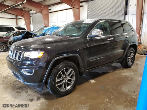2018 Jeep Grand Cherokee Limited with VIN 1C4RJFBT0JC204151, listed as a Copart auction lot 48154655 with 75,296 mi miles and Clean Title. Bid and sale history available at carsss.com. Image 1.