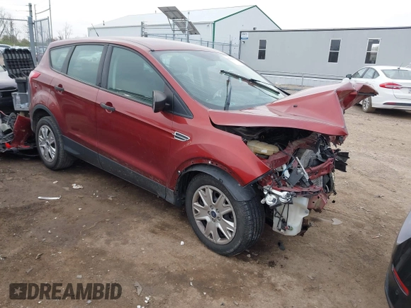 2016 Ford Escape S with VIN 1FMCU0F74GUC23033, listed as a IAAI auction lot 42018080 with 77,079 mi miles. Bid and sale history available at carsss.com. Image 1.