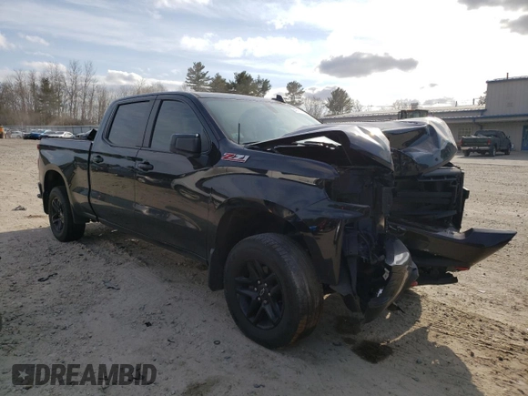 2021 Chevrolet Silverado 1500 LT Trail Boss with VIN 1GCPYFEL6MZ264192, listed as a Copart auction lot 49147325 with 99,359 mi miles and Salvage Title. Bid and sale history available at DreamBid. Image 4.