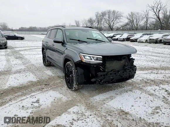 2022 Volkswagen Atlas SE with VIN 1V2KP2CA5NC550397, listed as a Copart auction lot 87377514 with 56,235 mi miles and Salvage title. Bid and sale history available at DreamBid. Image 15.