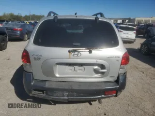 2005 Hyundai Santa Fe GLS with VIN KM8SC73D05U856384, listed as a Copart auction lot 73546414 with 0 mi miles and Salvage Title. Bid and sale history available at carsss.com. Image 6.