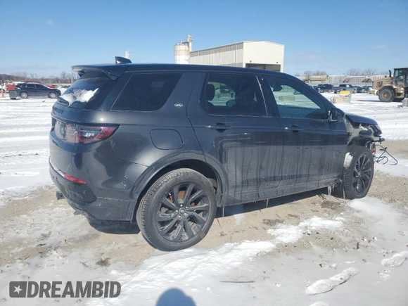 2021 Land Rover Discovery Sport S R-Dynamic with VIN SALCT2FX3MH898064, listed as a Copart auction lot 44925915 with 29,097 mi miles and Salvage Title. Bid and sale history available at carsss.com. Image 3.