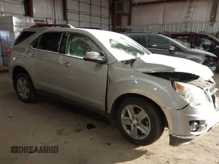 2015 Chevrolet Equinox LTZ with VIN 2GNFLDE33F6426946, listed as a IAAI auction lot 41354337 with 53,811 mi miles. Bid and sale history available at carsss.com. Image 1.