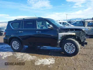 2021 Nissan Armada SV with VIN JN8AY2AD9M9662062, listed as a IAAI auction lot 41646938 with 83,979 mi miles. Bid and sale history available at carsss.com. Image 14.