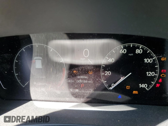 2024 Honda Pilot TrailSport with VIN 5FNYG1H65RB008641, listed as a Copart auction lot 73555804 with 8,186 mi miles and Salvage Title. Bid and sale history available at carsss.com. Image 9.