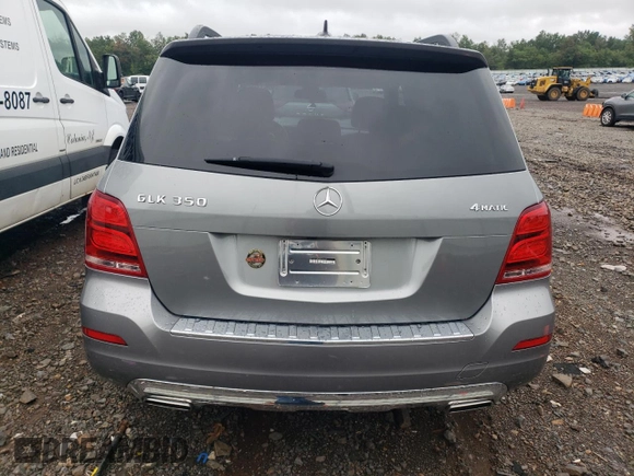 2015 Mercedes-Benz GLK 350 with VIN WDCGG8JB0FG366625, listed as a Copart auction lot 66211234 with 52,617 mi miles and Salvage Title. Bid and sale history available at DreamBid. Image 6.