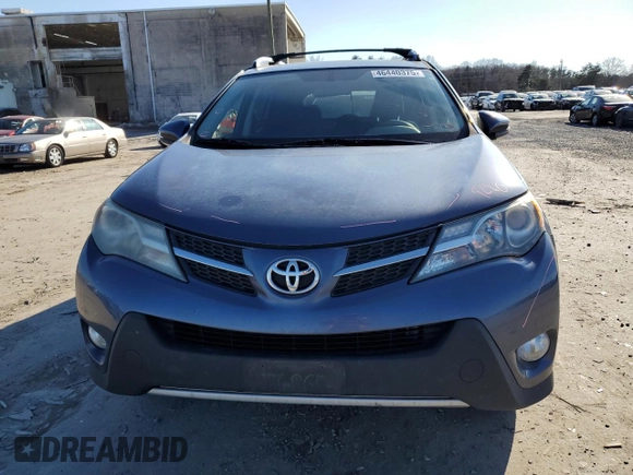 2013 Toyota RAV4 XLE with VIN JTMRFREV9D5020318, listed as a Copart auction lot 46440375 with 209,491 mi miles and Salvage Title. Bid and sale history available at carsss.com. Image 5.