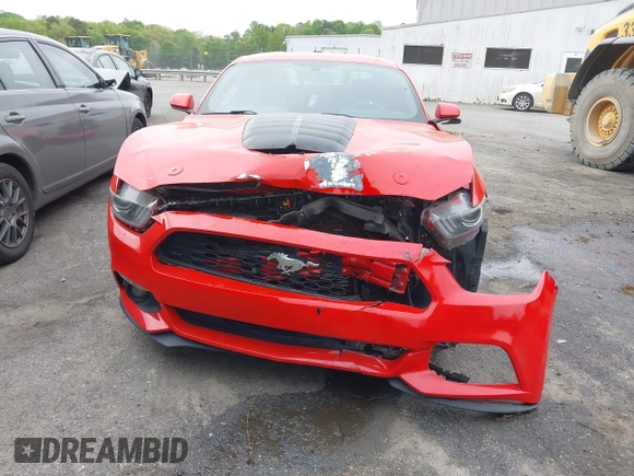 2015 Ford Mustang EcoBoost with VIN 1FA6P8TH7F5411127, listed as a IAAI auction lot 42041294 with 144,067 mi miles and . Bid and sale history available at carsss.com. Image 6.
