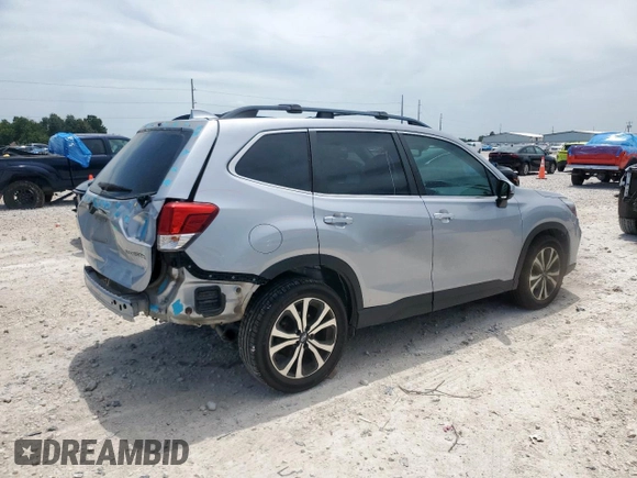 2019 Subaru Forester Limited with VIN JF2SKAUC6KH569535, listed as a Copart auction lot 65501905 with 75,209 mi miles and Salvage title. Bid and sale history available at DreamBid. Image 3.