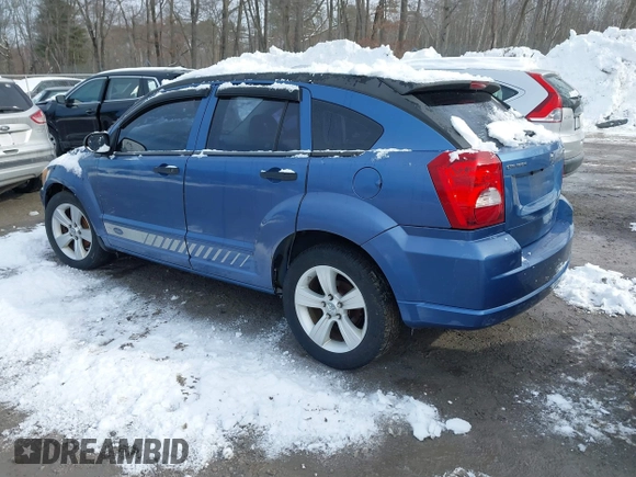 2007 Dodge Caliber SXT with VIN 1B3HB48B17D322984, listed as a IAAI auction lot 41551112 with 110,033 mi miles and . Bid and sale history available at DreamBid. Image 3.