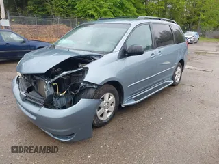 2005 Toyota Sienna CE with VIN 5TDZA23C75S371375, listed as a IAAI auction lot 42297274 with 241,609 mi miles and . Bid and sale history available at DreamBid. Image 18.