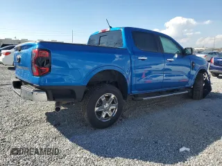 2024 Ford Ranger XLT with VIN 1FTER4GH1RLE01261, listed as a Copart auction lot 44489655 with 6,885 mi miles and Salvage Title. Bid and sale history available at carsss.com. Image 3.