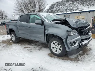 2020 Chevrolet Colorado 4WD LT with VIN 1GCGTCEN2L1107853, listed as a Copart auction lot 47819145 with 55,204 mi miles and Salvage Title. Bid and sale history available at carsss.com. Image 4.
