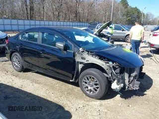 2015 Honda Civic Sedan LX with VIN 19XFB2E57FE005765, listed as a IAAI auction lot 41642913 with 187,909 mi miles. Bid and sale history available at carsss.com. Image 1.