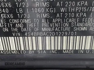 2013 Subaru Outback 2.5i с VIN 4S4BRBAC2D1229701, выставлен на аукционе IAAI как лот 42239577 с пробегом 192 152 миль миль и . История ставок и продаж доступна на DreamBid. Изображение 9.