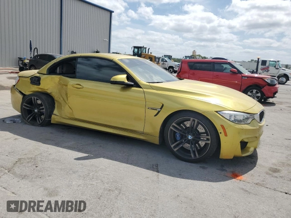 2015 BMW M4 z VIN WBS3U9C55FJ968278, wystawiony jako Copart lot #54518185 z przebiegiem 87 716 mil mil oraz Szkoda całkowita • Salvage title. Historia ofert i sprzedaży dostępna na DreamBid. Obrazek 4.