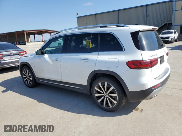 2023 Mercedes-Benz GLB 250 с VIN W1N4M4HB7PW267039, выставлен на аукционе Copart как лот 48365595 с пробегом Не указан миль и Списание • Salvage title. История ставок и продаж доступна на DreamBid. Изображение 2.