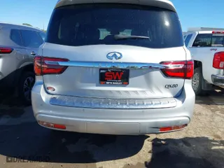 2018 Infiniti QX80 with VIN JN8AZ2NE6J9192293, listed as a IAAI auction lot 40557314 with 91,551 mi miles. Bid and sale history available at carsss.com. Image 17.