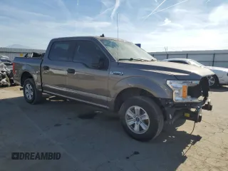 2020 Ford F-150 XL with VIN 1FTEW1C52LFA97821, listed as a Copart auction lot 42384905 with 41,867 mi miles and Salvage Title. Bid and sale history available at carsss.com. Image 4.