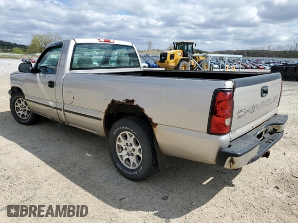 2006 Chevrolet Silverado 1500 Work Truck with VIN 3GCEC14X66G219267, listed as a Copart auction lot 55697215 with Not Provided miles and Clean Title. Bid and sale history available at DreamBid. Image 2.