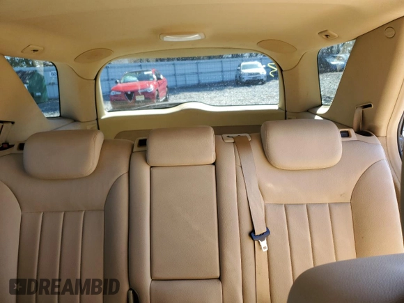2007 Mercedes-Benz M 350 with VIN 4JGBB86E37A246528, listed as a Copart auction lot 49773195 with 143,043 mi miles and Salvage Title. Bid and sale history available at DreamBid. Image 10.