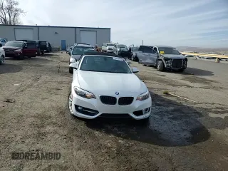 2016 BMW 2 Series 228i with VIN WBA1K9C52GV321798, listed as a Copart auction lot 45011725 with 56,673 mi miles and Salvage Title. Bid and sale history available at carsss.com. Image 13.