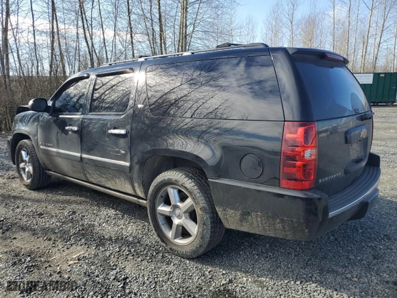 2014 Chevrolet Suburban LTZ with VIN 1GNSCKE08ER230741, listed as a Copart auction lot 47234095 with 184,263 mi miles and Salvage Title. Bid and sale history available at carsss.com. Image 2.