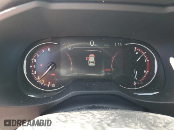 2024 Toyota RAV4 XLE Premium with VIN 2T3A1RFV2RC454169, listed as a Copart auction lot 57758245 with 5,139 mi miles and Salvage title. Bid and sale history available at DreamBid. Image 9.