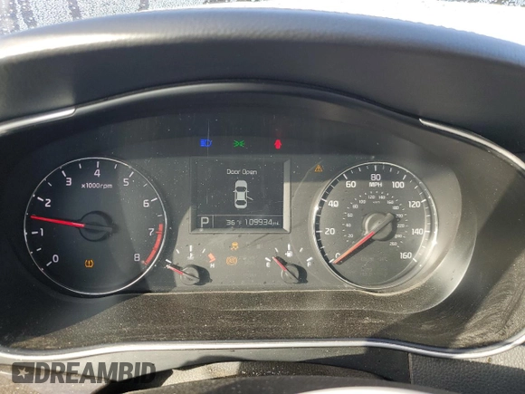 2016 Kia Cadenza Premium with VIN KNALN4D70G5201159, listed as a Copart auction lot 77439264 with 109,934 mi miles and Salvage Title. Bid and sale history available at carsss.com. Image 9.