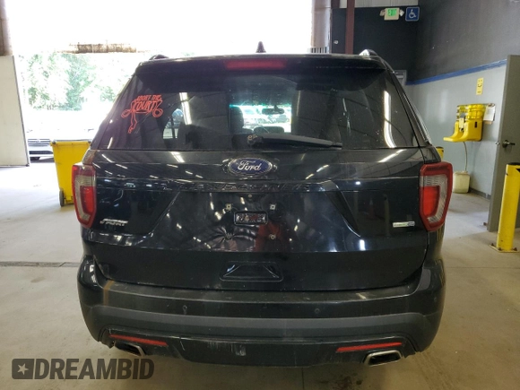 2016 Ford Explorer Sport z VIN 1FM5K8GTXGGA31218, wystawiony jako Copart lot #62681525 z przebiegiem 190 255 mil mil oraz Czysty tytuł • Clean title. Historia ofert i sprzedaży dostępna na DreamBid. Obrazek 6.