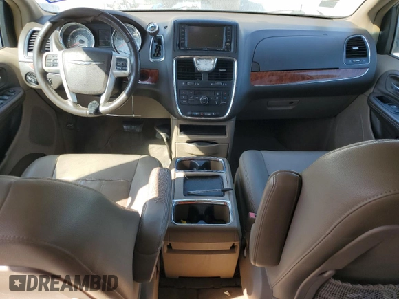 2015 Chrysler Town & Country Touring with VIN 2C4RC1BG0FR730519, listed as a Copart auction lot 48989575 with 253,447 mi miles and Clean Title. Bid and sale history available at carsss.com. Image 8.