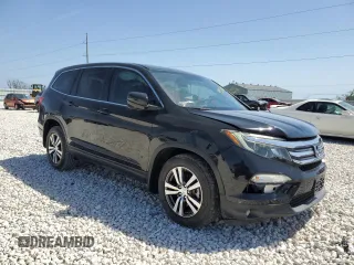 2016 Honda Pilot EX-L with VIN 5FNYF6H57GB091509, listed as a Copart auction lot 49555095 with 86,553 mi miles and Salvage Title. Bid and sale history available at DreamBid. Image 4.