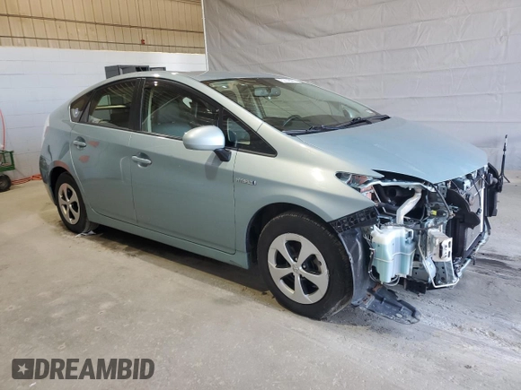 2012 Toyota Prius One with VIN JTDKN3DU1C5406840, listed as a Copart auction lot 52743985 with 149,023 mi miles and Salvage Title. Bid and sale history available at DreamBid. Image 4.