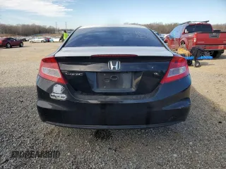 2013 Honda Civic Cpe EX with VIN 2HGFG3B81DH510662, listed as a Copart auction lot 46478855 with 0 mi miles and Salvage Title. Bid and sale history available at carsss.com. Image 6.