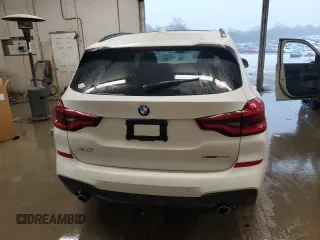 2020 BMW X3 xDrive30i with VIN 5UXTY5C03L9B46098, listed as a Copart auction lot 50985655 with 44,268 mi miles and Salvage Title. Bid and sale history available at DreamBid. Image 6.