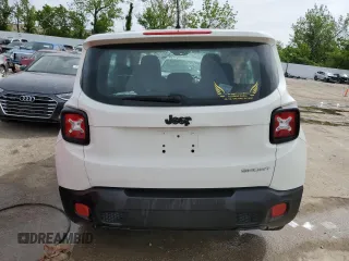 2017 Jeep Renegade Sport с VIN ZACCJAAB0HPF88939, выставлен на аукционе Copart как лот 53102384 с пробегом 58 563 миль миль и Списание • Salvage title. История ставок и продаж доступна на DreamBid. Изображение 6.