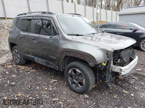2018 Jeep Renegade Sport с VIN ZACCJBABXJPH11870, выставлен на аукционе IAAI как лот 41962848 с пробегом 76 994 миль миль и . История ставок и продаж доступна на DreamBid. Изображение 1.