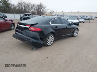 2010 Jaguar XF Premium Luxury with VIN SAJWA0GB9ALR58747, listed as a IAAI auction lot 41261594 with 1 mi miles. Bid and sale history available at carsss.com. Image 4.