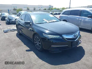 2015 Acura TLX Technology z VIN 19UUB2F51FA014827, wystawiony jako IAAI lot #42217625 z przebiegiem 104 159 mil mil oraz . Historia ofert i sprzedaży dostępna na DreamBid. Obrazek 1.