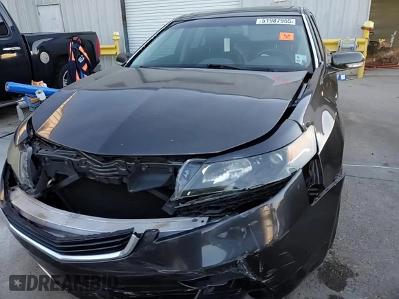 2012 Acura TL Tech Auto with VIN 19UUA8F52CA036451, listed as a Copart auction lot 51987955 with 123,568 mi miles and Salvage Title. Bid and sale history available at carsss.com. Image 14.