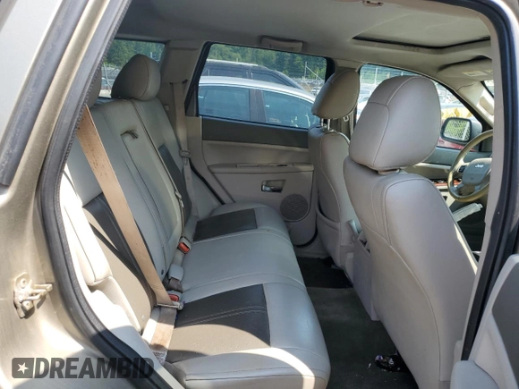 2006 Jeep Grand Cherokee Limited with VIN 1J4HR58N36C204427, listed as a Copart auction lot 60781185 with Not provided miles and Salvage title. Bid and sale history available at DreamBid. Image 11.