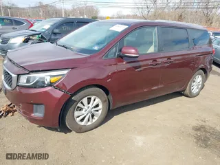 2017 Kia Sedona LX with VIN KNDMB5C16H6328514, listed as a IAAI auction lot 41833571 with 131,617 mi miles. Bid and sale history available at carsss.com. Image 18.
