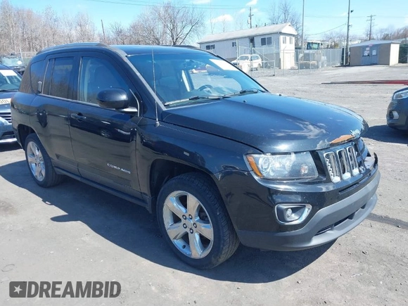 2014 Jeep Compass Limited with VIN 1C4NJDCBXED706173, listed as a IAAI auction lot 41784040 with 144,368 mi miles. Bid and sale history available at carsss.com. Image 1.