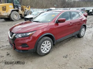 2020 Nissan Rogue Sport S with VIN JN1BJ1CW6LW390649, listed as a Copart auction lot 43635145 with 27,476 mi miles and Salvage Title. Bid and sale history available at carsss.com. Image 1.