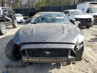 2017 Ford Mustang GT with VIN 1FA6P8CF8H5339467, listed as a Copart auction lot 46283215 with 54,239 mi miles and Salvage Title. Bid and sale history available at carsss.com. Image 5.