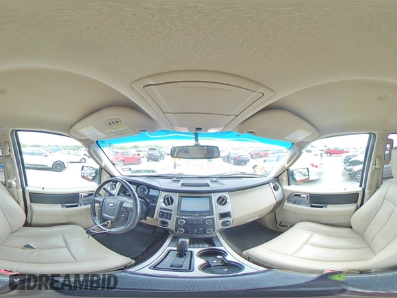 2015 Ford Expedition EL XLT with VIN 1FMJK1HT7FEF42805, listed as a Copart auction lot 61611954 with 213,074 mi miles and Salvage Title. Bid and sale history available at carsss.com. Image 14.
