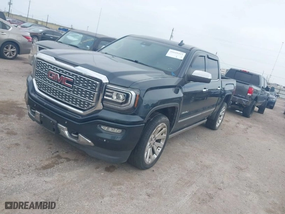 2018 GMC Sierra 1500 Denali with VIN 3GTU2PEJ6JG446091, listed as a IAAI auction lot 41659323 with 109,986 mi miles. Bid and sale history available at carsss.com. Image 2.