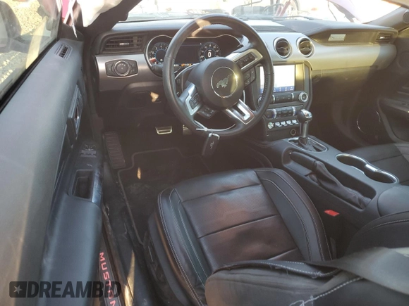 2022 Ford Mustang GT with VIN 1FA6P8CF9N5142884, listed as a Copart auction lot 51942165 with 19,694 mi miles and Salvage title. Bid and sale history available at DreamBid. Image 8.