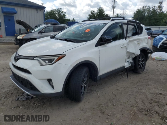 2016 Toyota RAV4 SE with VIN JTMNFREV3GJ064714, listed as a Copart auction lot 58355195 with Not provided miles and Salvage title. Bid and sale history available at DreamBid. Image 1.