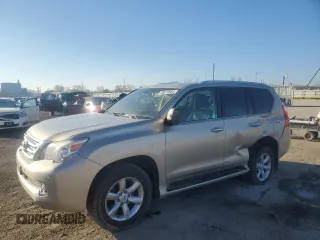 2011 Lexus GX 460 with VIN JTJBM7FX9B5031325, listed as a Copart auction lot 50073985 with 202,377 mi miles and Salvage Title. Bid and sale history available at DreamBid. Image 1.